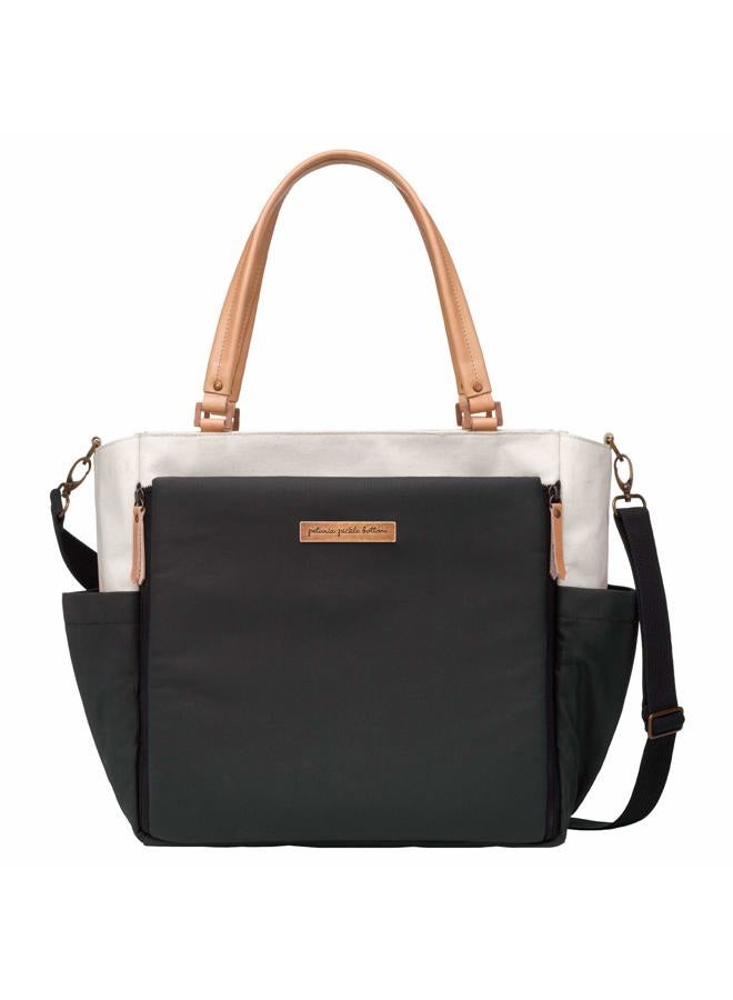 petunia pickle bottom City Carryall, Birch/Black - Image 1