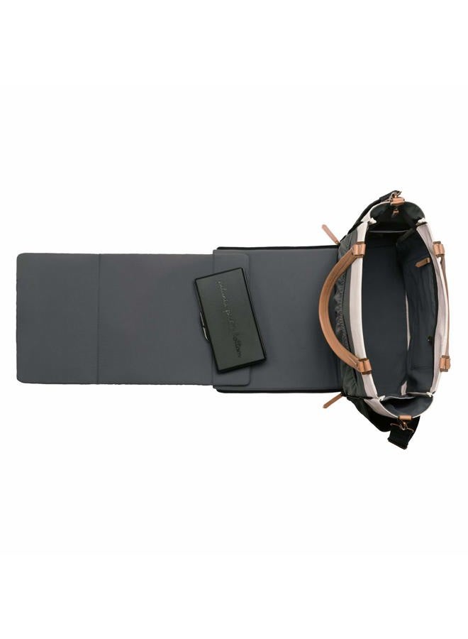 petunia pickle bottom City Carryall, Birch/Black - Image 3