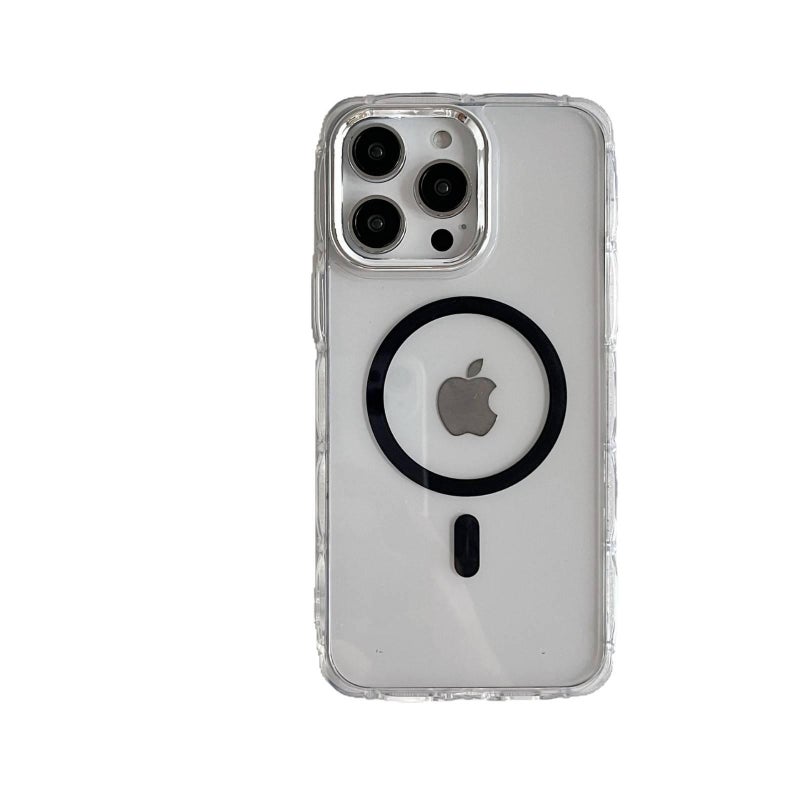 غطاء MagSafe | مقاوم للصدمات | مغناطيسي | مقاوم للصدمات لـ iPhone 14 / 14 Plus / 14 Pro / 14 Pro Max | رمادي - Image 5
