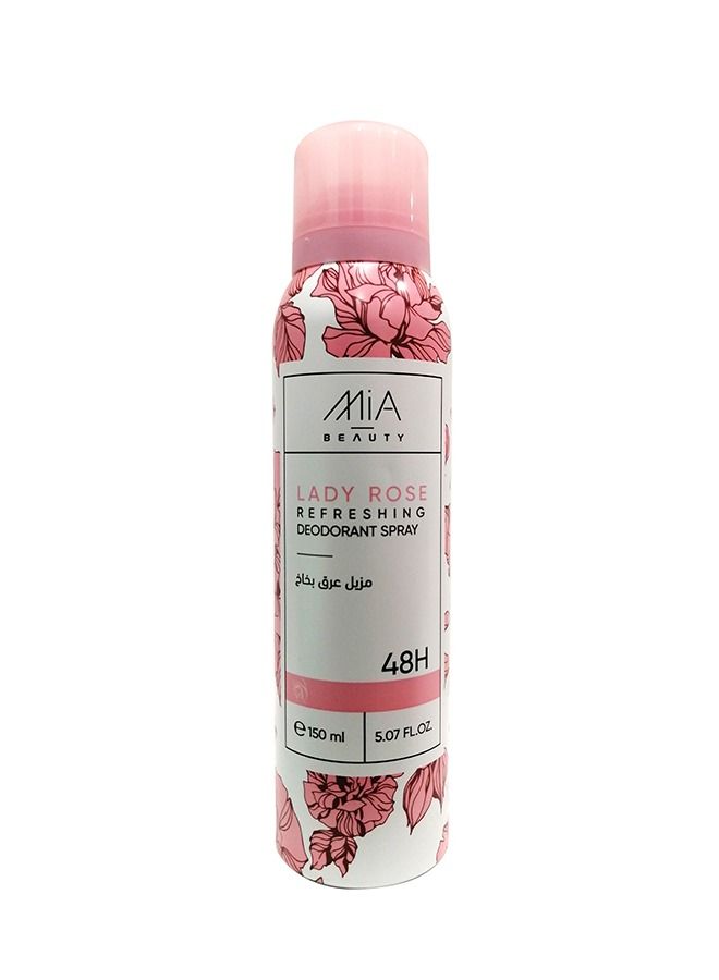 Mia Deodorant Spray Lady Rose 150ml