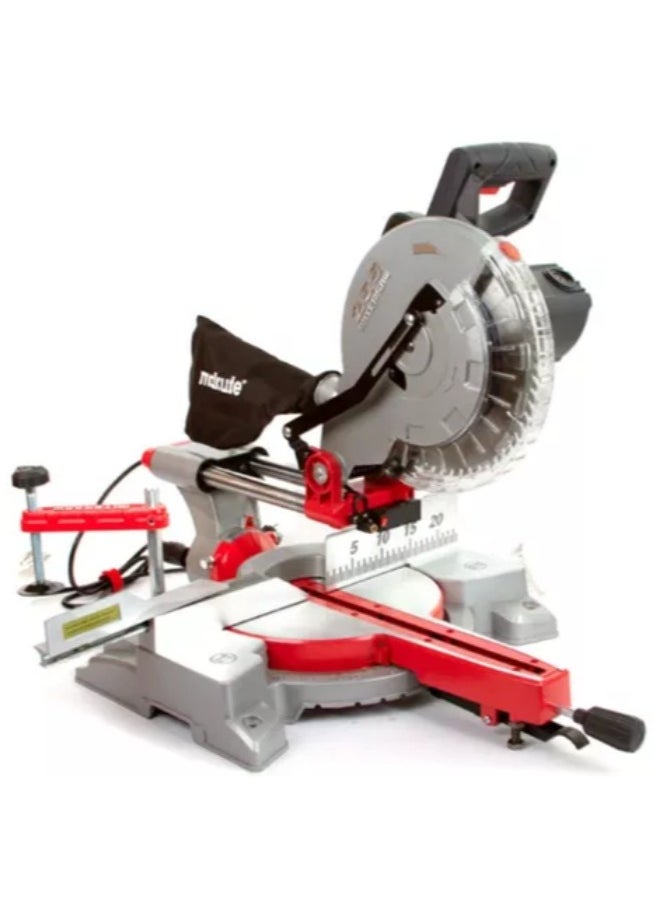 makute 2200W Miter Saw with 5000rpm for Heavy Duty Cutting Wood,Aluminum and Plastic-Coated Materials (MS001-S)  - Image 1