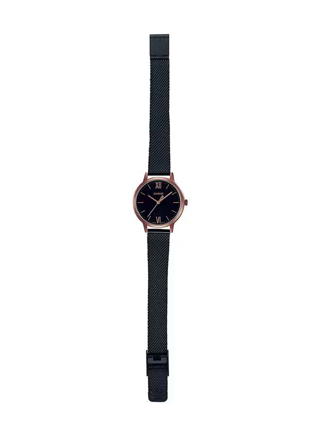 CASIO Women Stainless Steel Analog Wrist Watch LTP-E157MRB-1BDF - Image 4