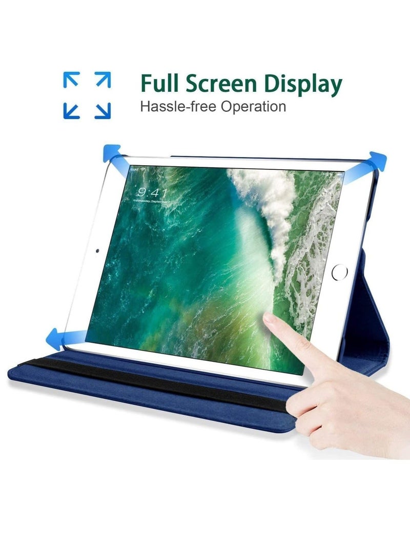 Raxoom Smart 360 Degree Rotating Stand Case Cover for Apple iPad 10.2 Inch (9th Gen 2021, 8th Gen 2020, 7th Gen 2019) - Blue - Image 2
