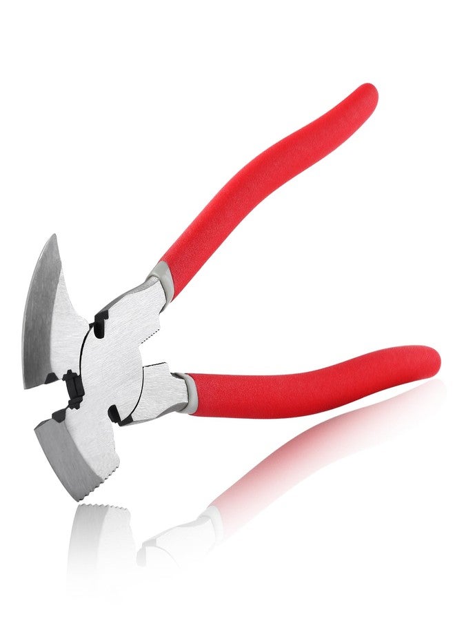 SPEEDWOX Multi Tool 9.5-Inch Fencing Pliers With Hammer Fence Cutter Nail Puller Wire Cutting Hammer Head Pliers - Image 1