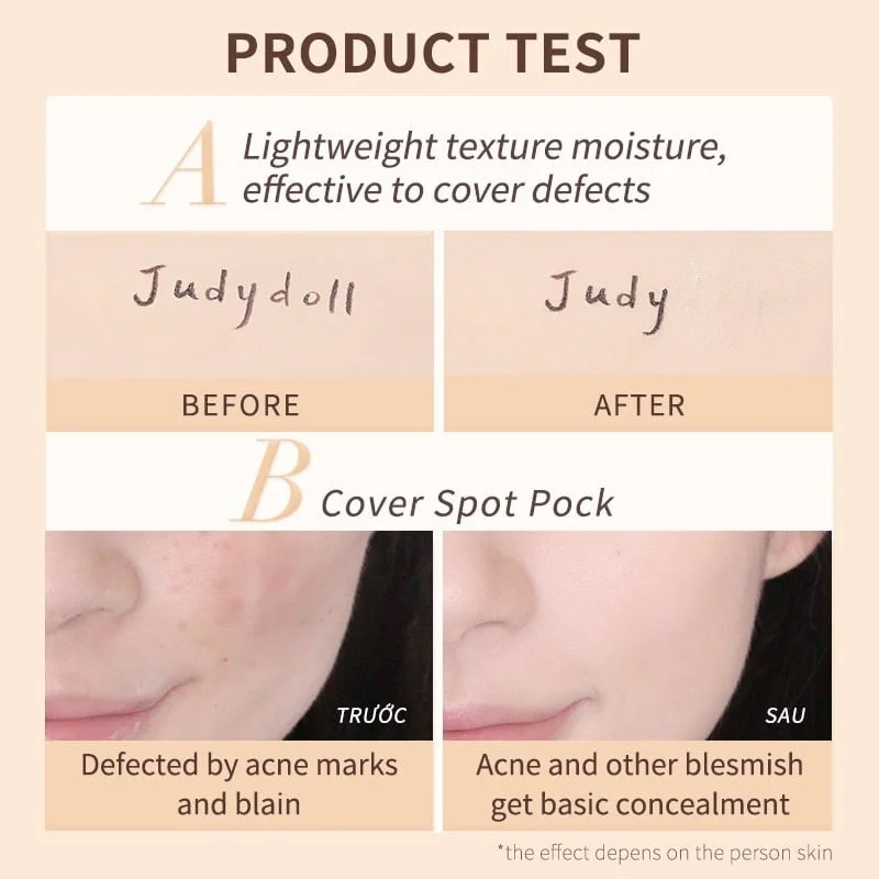 Judydoll Judydoll Traceless Cloud-Touch Concealer 01