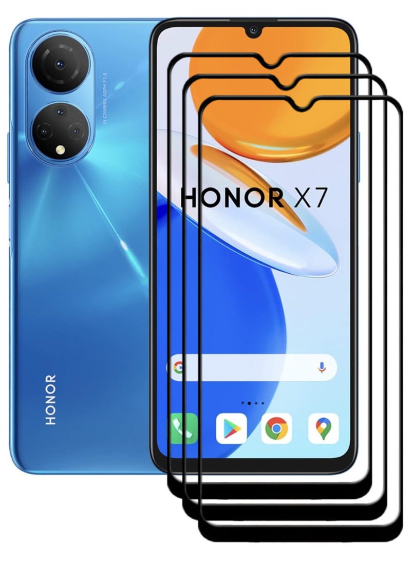 ACLIX 3 Pieces Antistatic ESD Dustproof Premium Quality High Definition Tempered Glass Screen Protector Designed For Honor X7 - Image 1