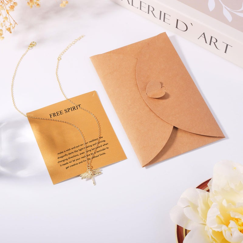 Baydurcan Dragonfly Gifts for Women Dainty Dragonfly Necklace for women - Image 5