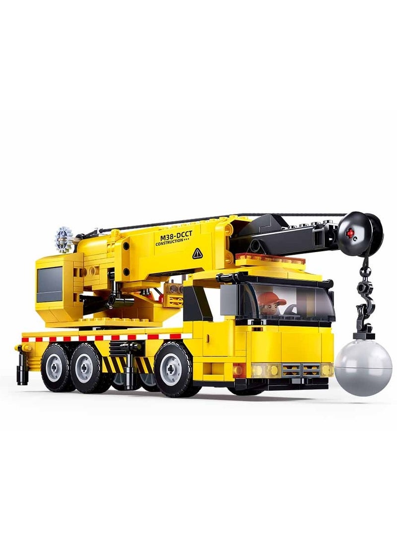 Sluban Sluban - Town Wheeled Crane 293 Pieces - M38-B1195  - Image 2