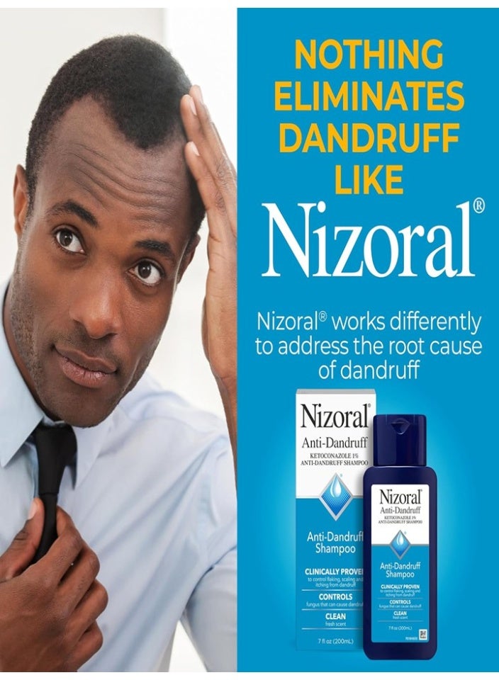 نيزورال شامبو مضاد للقشرة من نيزورال مع 1% كيتوكونازول، برائحة منعشة -  صنع في كندا - Image 4