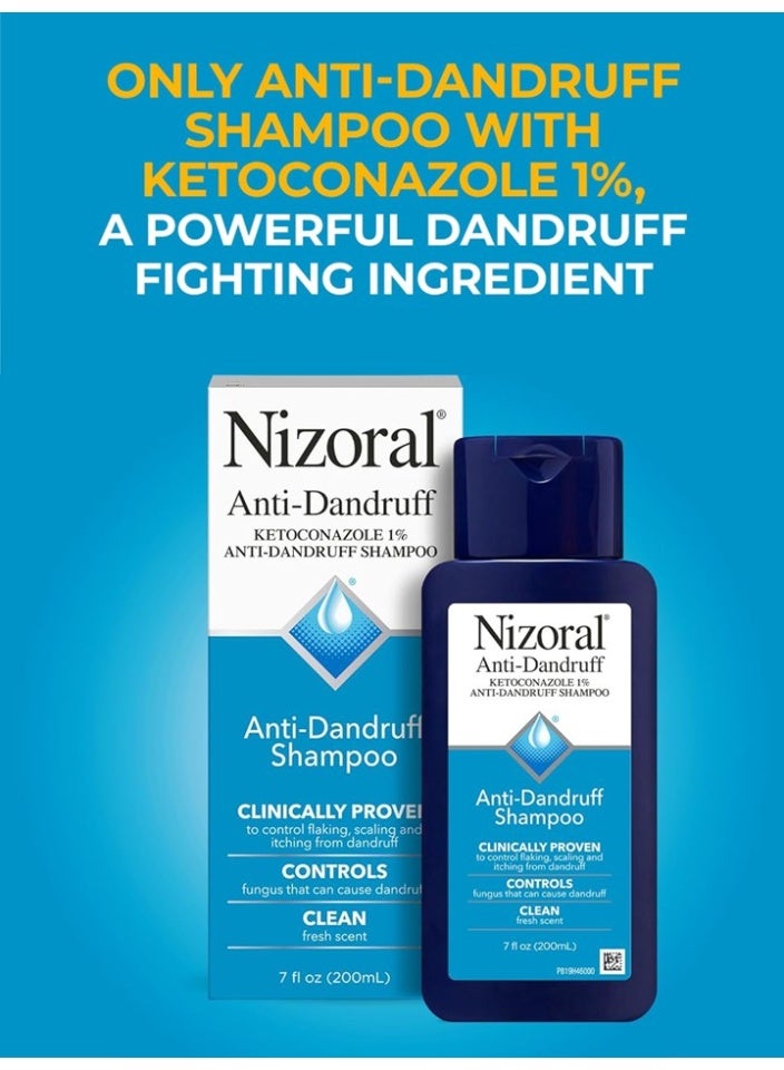 نيزورال شامبو مضاد للقشرة من نيزورال مع 1% كيتوكونازول، برائحة منعشة -  صنع في كندا - Image 2