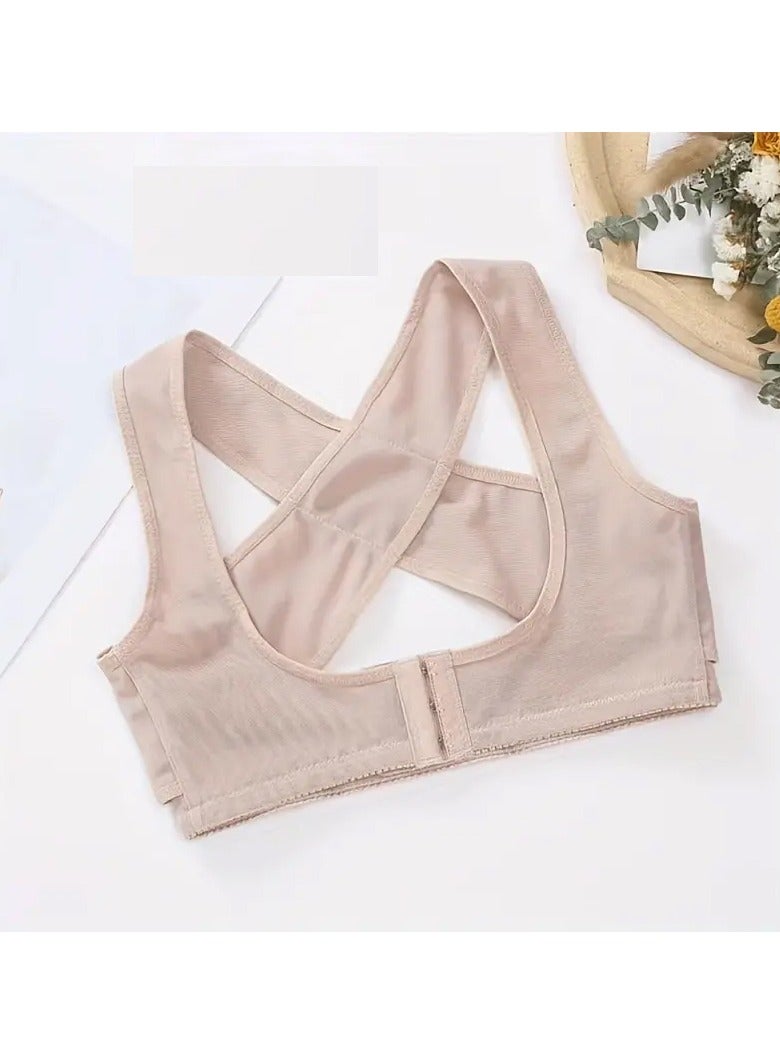 DubaiGallery Posture Corrector Shaping Tops, Front Buckle Racer Back Hunchback Corrector Top, Women's Underwear & Shapewear - Image 2