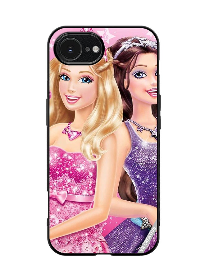 Protective Case Cover For Apple iPhone 16e Barbie And Friends Design Multicolour