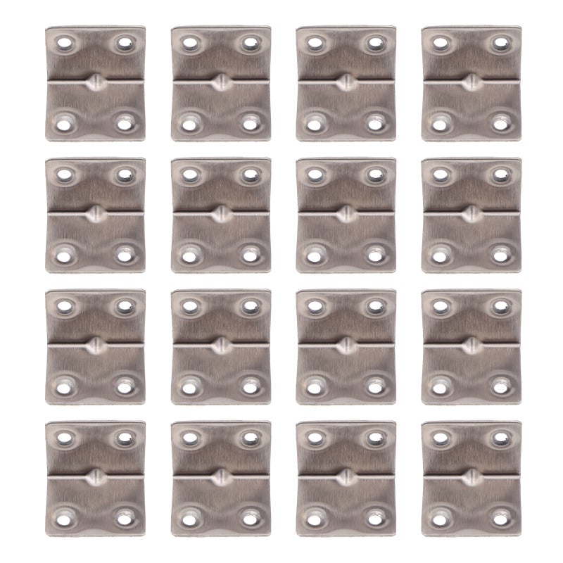 Stainless Steel Corner Brackets with Strong Durability, Ideal for Table Tops and Shelving - Image 1