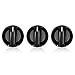 AOIT AC Climate Control Knobs Fits for Toyota Tundra Air Conditioner Heater Control Switch Knob for 99 00 01 02 03 04 05 06 Toyota Tundra Replacement for The Part 559050C010 Pack of 3 - Image 2