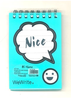 Foldermate 3-Piece A7 Size Spiral Notebook 70 Sheets  - Image 3