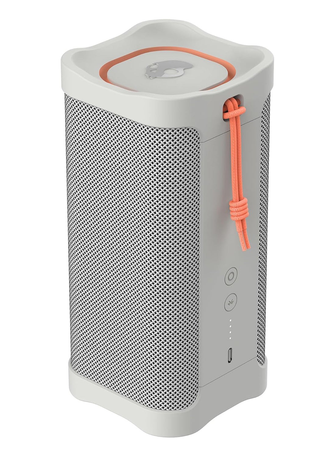 Terrain XL Wireless Bluetooth Speaker - IPX7 Waterproof Portable Speaker, 18 Hour Battery, Nylon Wrist Wrap, True Wireless Stereo White