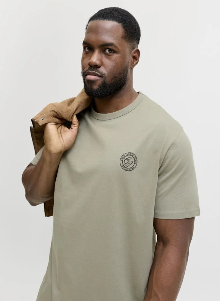 JACK & JONES  Plus size standard fit t-shirt for Men | Best Price UAE