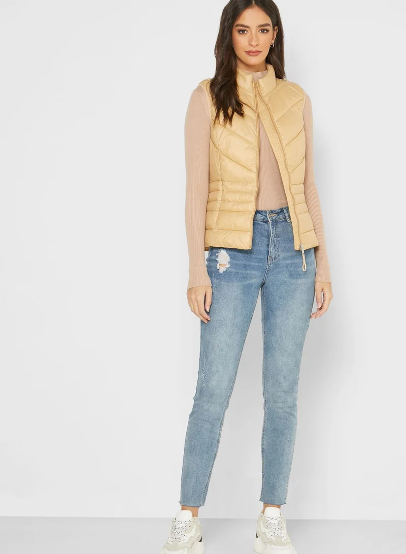 VERO MODA Quilted Gillet Jacket