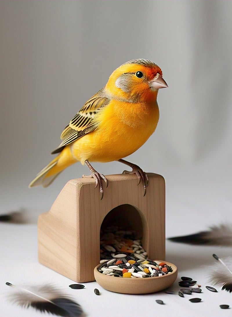 Tuki Bird Food for Canary – 650g | Natural & Healthy Premium Mix Seeds, | Daily Canary Food Seeds| All Life Stages - Image 4