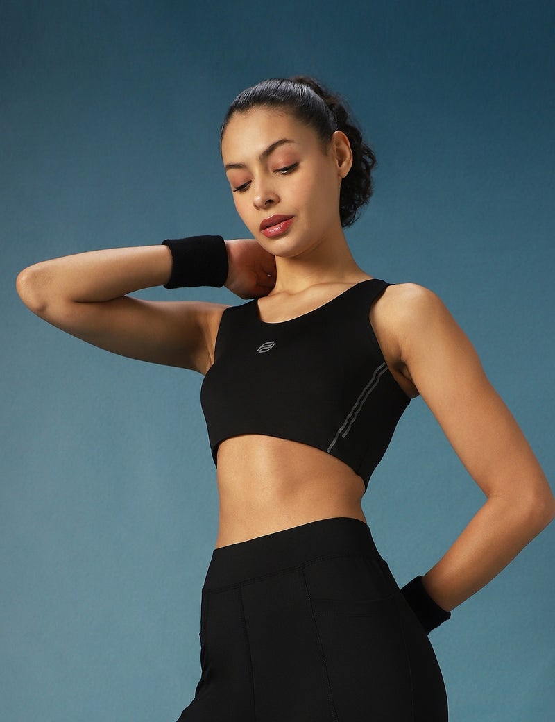 pump'd Women's Wire Free Casual Padded Training Bra - Bras for Woman | Sports Bra for Women | Gym Bra for Women Workout | Workout Bra - Image 4