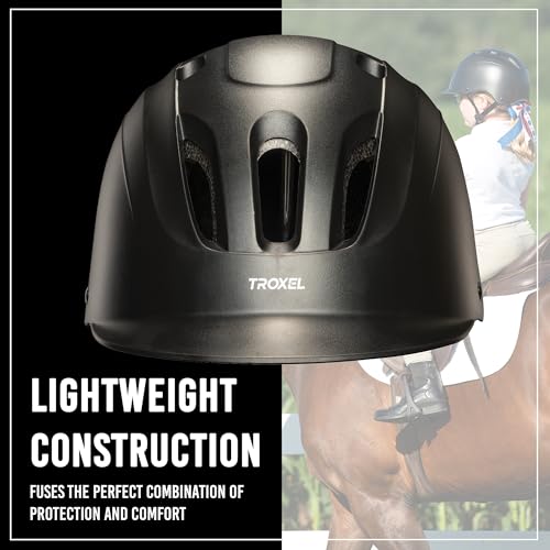 Troxel Sport 2.0 Injection Molded Horse Riding Helmet, Lightweight Adjustable Design, Safety Horseback Riding Gear - Image 3