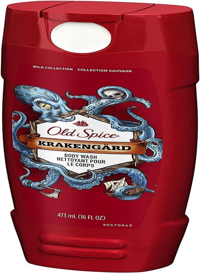 Old Spice Body Wash - Wild Collection - Krakengard - Net Wt. 16 FL OZ (473 mL) Per Bottle - Pack of 3 Bottles - Image 4