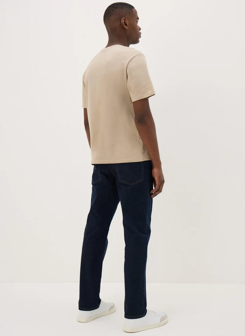 Matalan Indigo Straight Fit Jeans