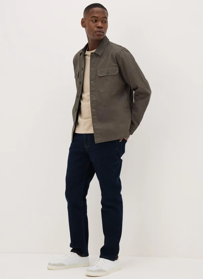 Matalan Indigo Straight Fit Jeans
