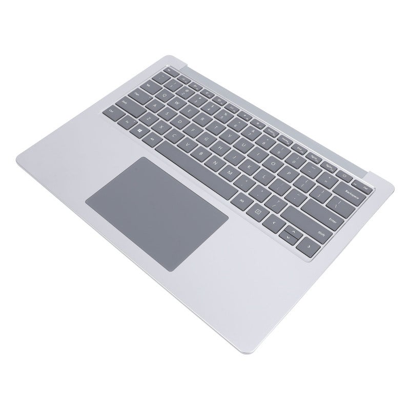 Laptop Palmrest Keyboard 13.5 Inch Silver OEM Replacement US Layout Full Size Touchpad Assembly - Fast Response Keyboard Replacement for Laptop 3 4 5 1951 Model - Image 4