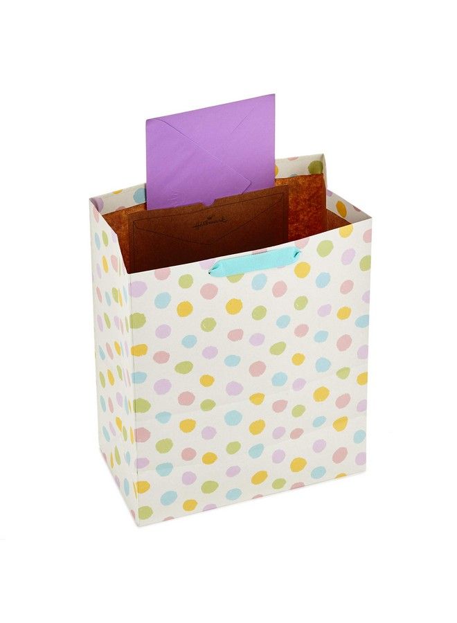 Hallmark 13" Large Gift Bags Assortment With Tissue Paper (Pack Of 3 Cloud And Rainbow Giraffe Pastel Polka Dots) - Image 5