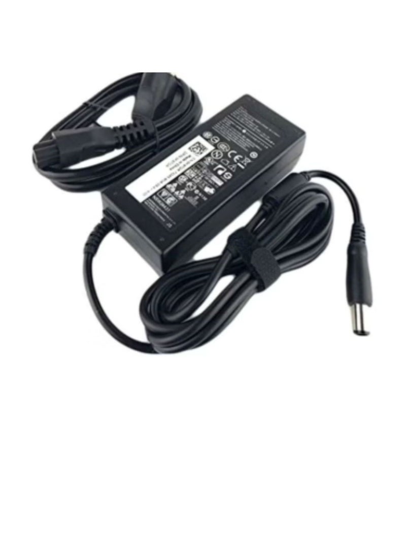 Terabyte 90W Replacement Adapter 19.5V - 4.62A (Pin 7.4x5.0mm) For Dell Inspiron N5010, N4030, N7010 Black - Image 1