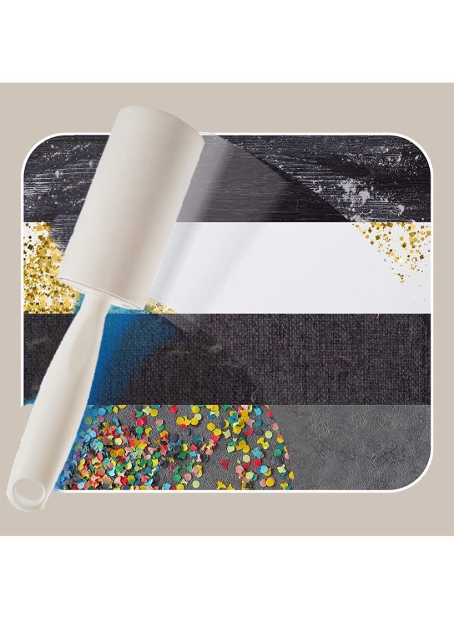 شاهين بكرة إزالة الوبر اللاصقة بثلاث عبوات قابلة لإعادة التعبئة لإزالة شعر الحيوانات والوبر الليفي من الملابس (قد يختلف اللون) - Image 2