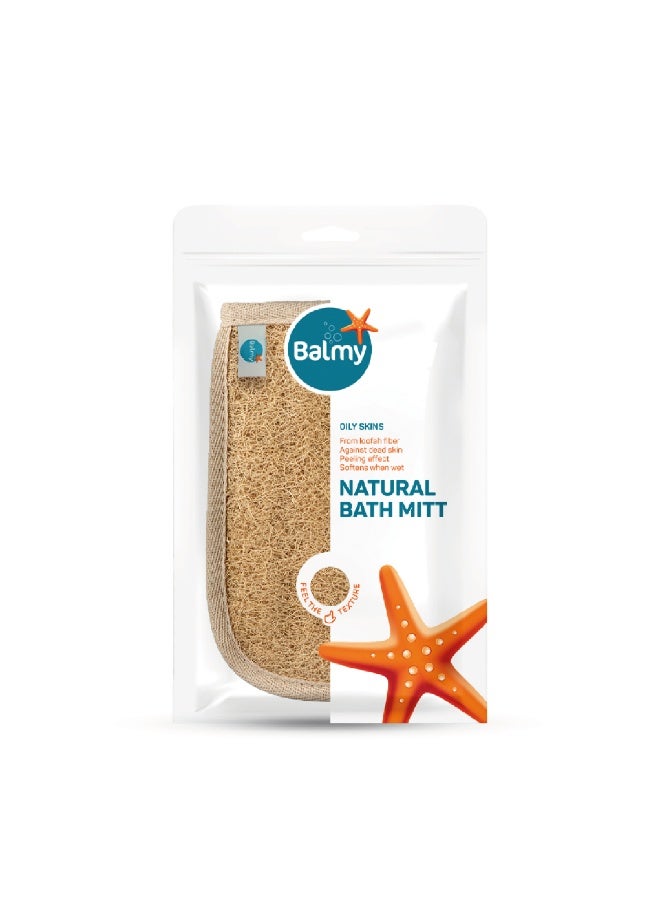 Balmy Natural Loofah Bath Mitt