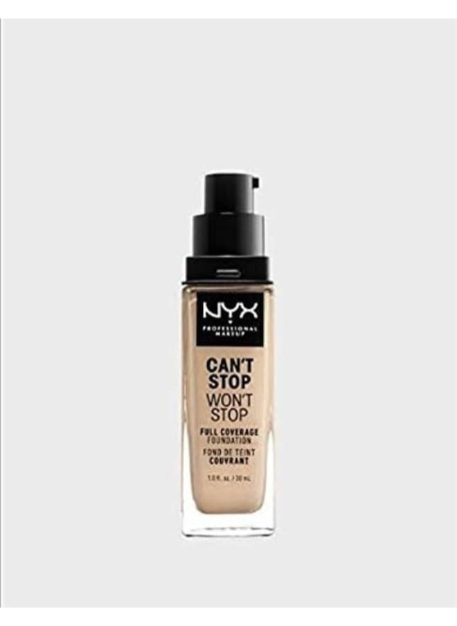 NYX Can't Stop Wanna Stop Foundation - True Beige30ml