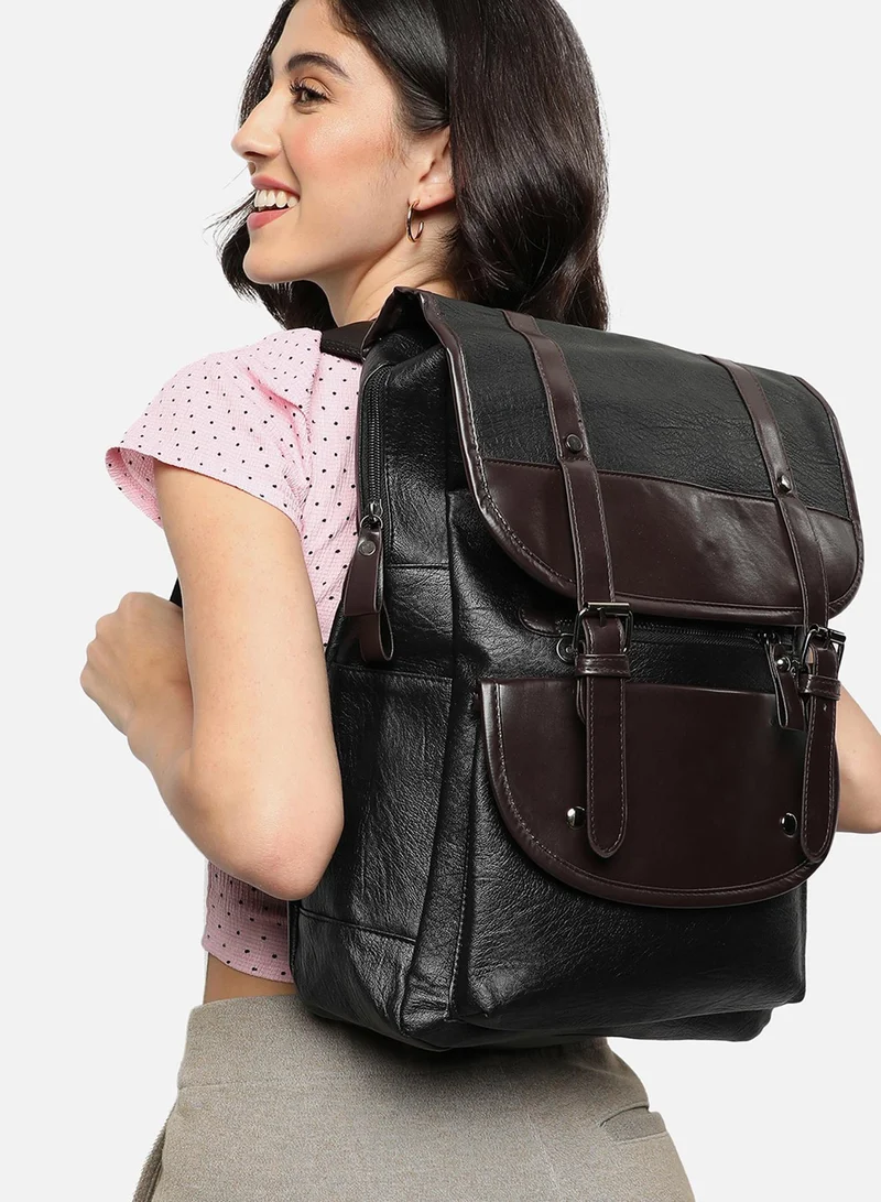 Haute Sauce  Noir Navigator Black Backpack for Women | Best Price UAE