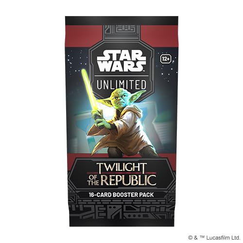 Asmodee Star Wars: Unlimited TCG Twilight of The Republic Booster Display (Set of 24 Booster Packs) - Trading Card Game for Kids & Adults, Ages 12+, 2+ Players, 20 Min Playtime - Image 4