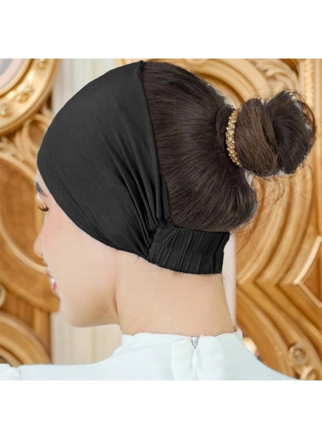 قبعة عريضة الحواف تغطي الجبهة عصابة رأس - Image 2