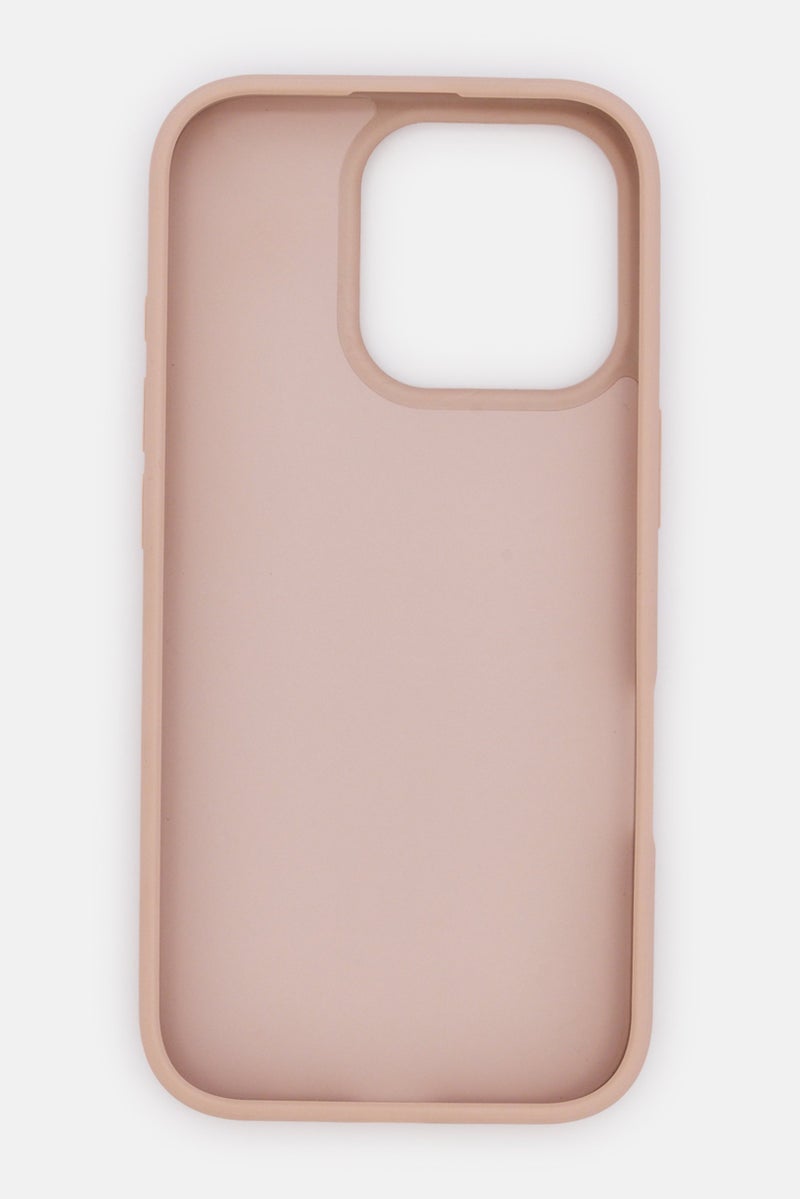 GUESS iPhone 16 Pro Metal Logo Protective Case, Pink - Image 3