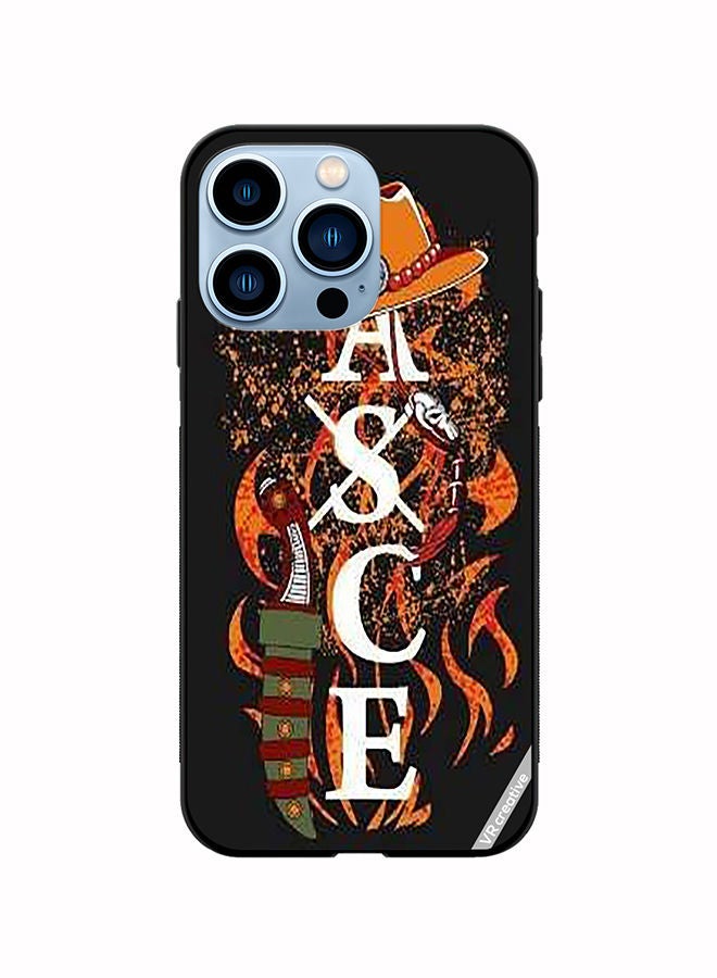 VR CREATIVE Protective Case Cover For Apple iPhone 13 Pro Max Fire First Ace Design Multicolour  - Image 1