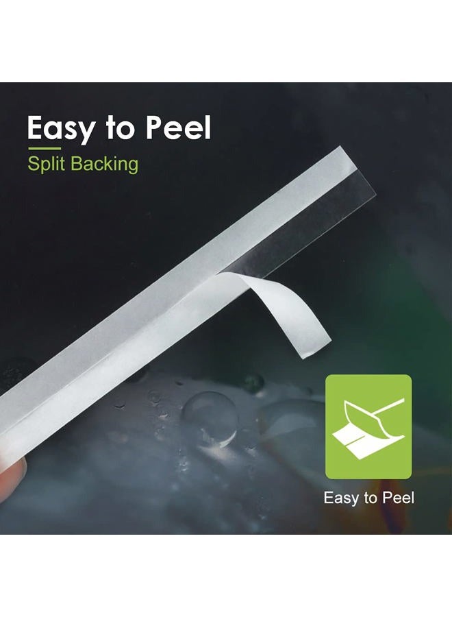 Absonic 4-Pack 9mm 0.35" Black on Clear Label Tape Compatible for Brother Tze-121 Tze121 TZ-121 P Touch Tze Tz Tape 9mm Clear for PTD220 PTD210 PTD200 PTD400 PTD600 PT1890 PT-1280 PT-1880 PT-2430PC - Image 4