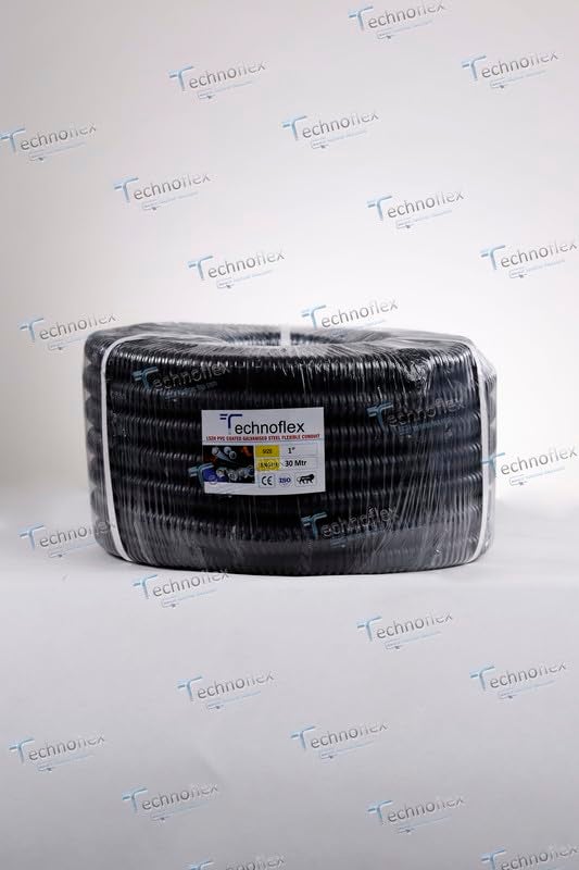 TECHNO FLEX TECHNO FLEX 1 Inch Pvc Coated Flexible Conduit Pipes - Image 1