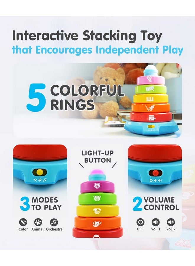 BEST LEARNING Stack & Learn - Developmental Educational Activity Stacking Toy for 6 or 9 Month Old Baby Toys and Up | First 1 Year Boy Girl Gifts for Birthday Gift - Image 4