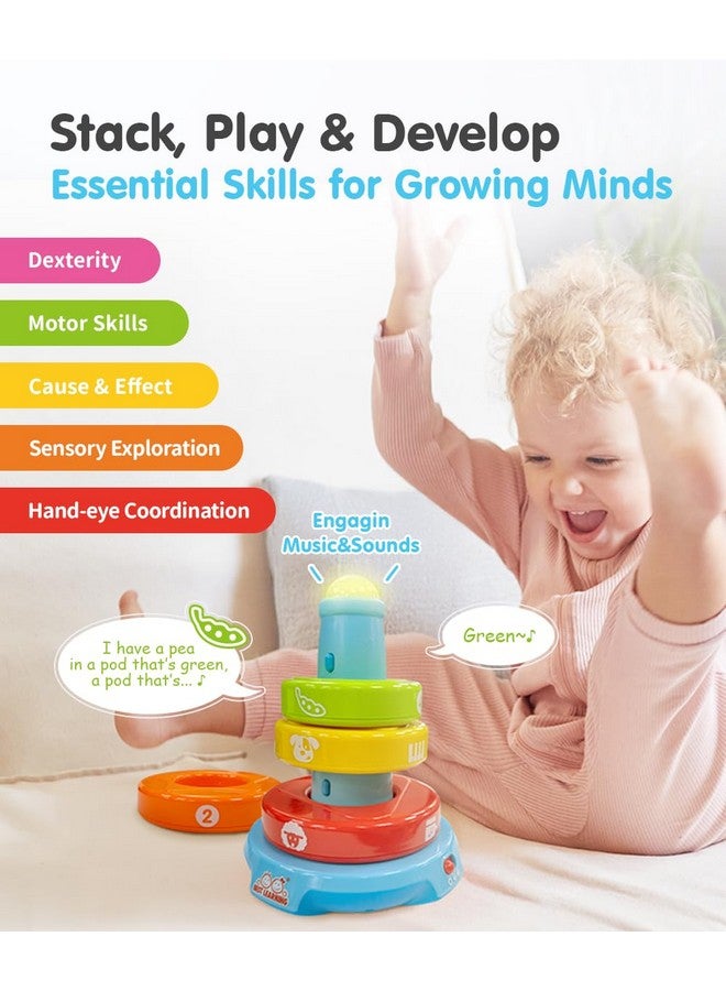BEST LEARNING Stack & Learn - Developmental Educational Activity Stacking Toy for 6 or 9 Month Old Baby Toys and Up | First 1 Year Boy Girl Gifts for Birthday Gift - Image 3