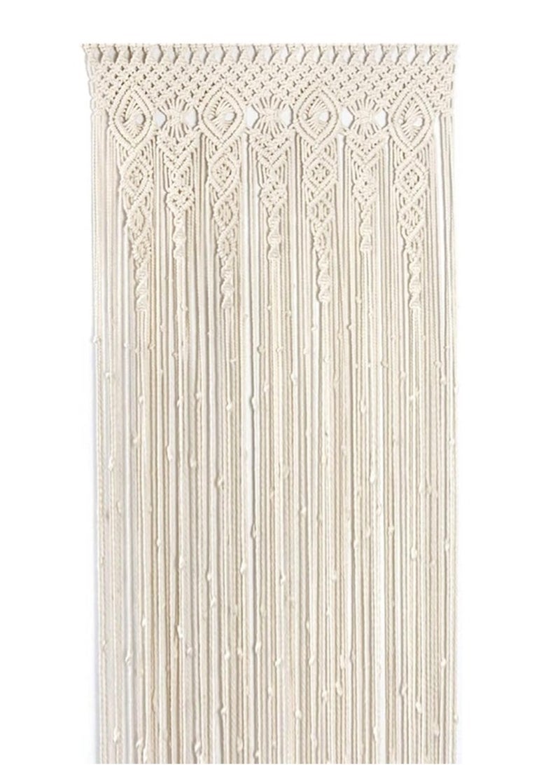 general String Curtain, Bead Curtain, Door Curtain, Wall Hanging Woven Curtain, Tapestry, Home Door, Wedding Party, Pendant, Room Decor, Macrame Tapestry Ornament 90*180cm - Image 1