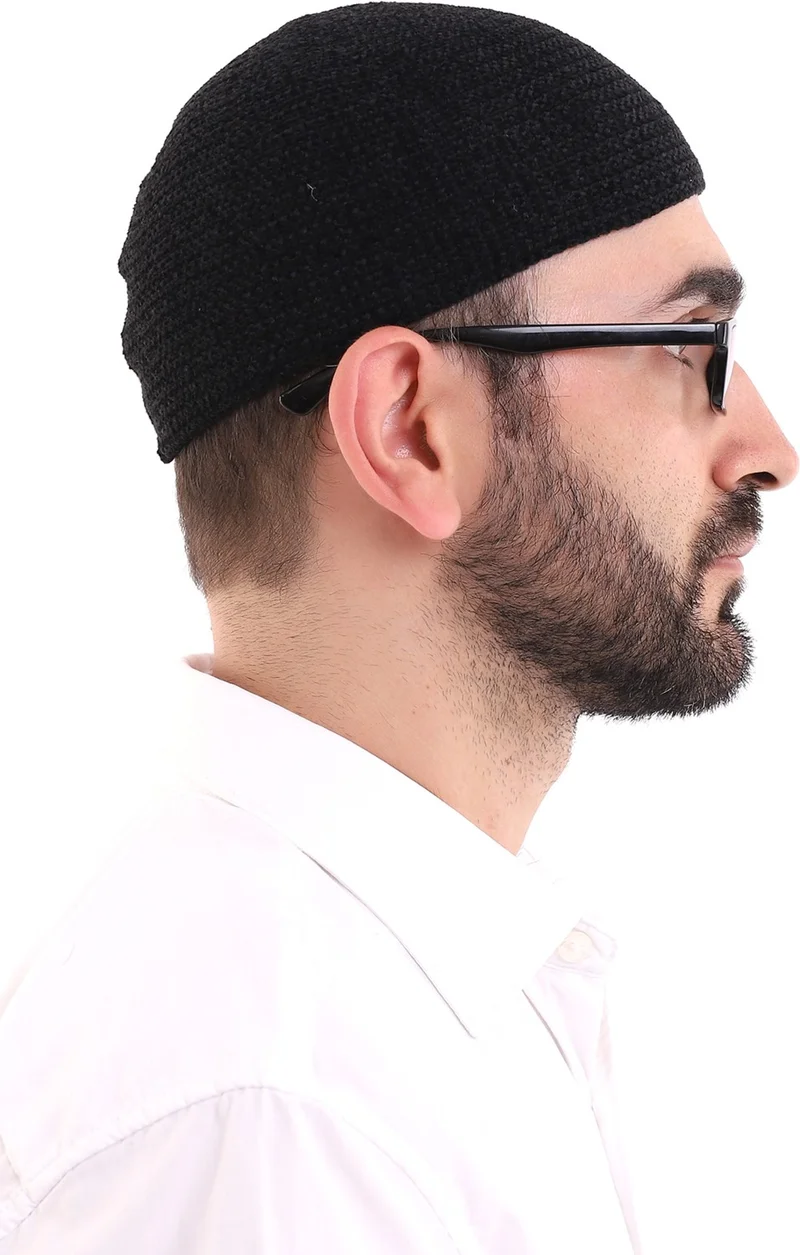ايهفان اونلاين Ihvan Online Winter Velvet Cap - Black