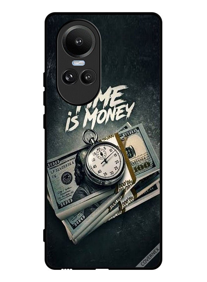 Covernex Protective Case Cover For Oppo Reno10 Pro Time Is Money - Image 1