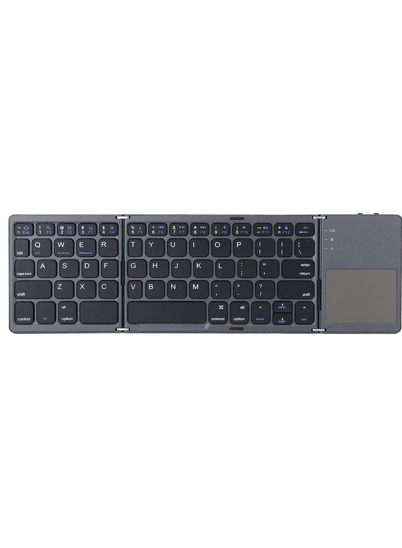 Gravity Portable Usb Charging Wireless Foldable Keyboard, 560 Hours Standby Time Foldable Keyboard, Lightweight for Travel, Business Trip Home, Office - Image 2