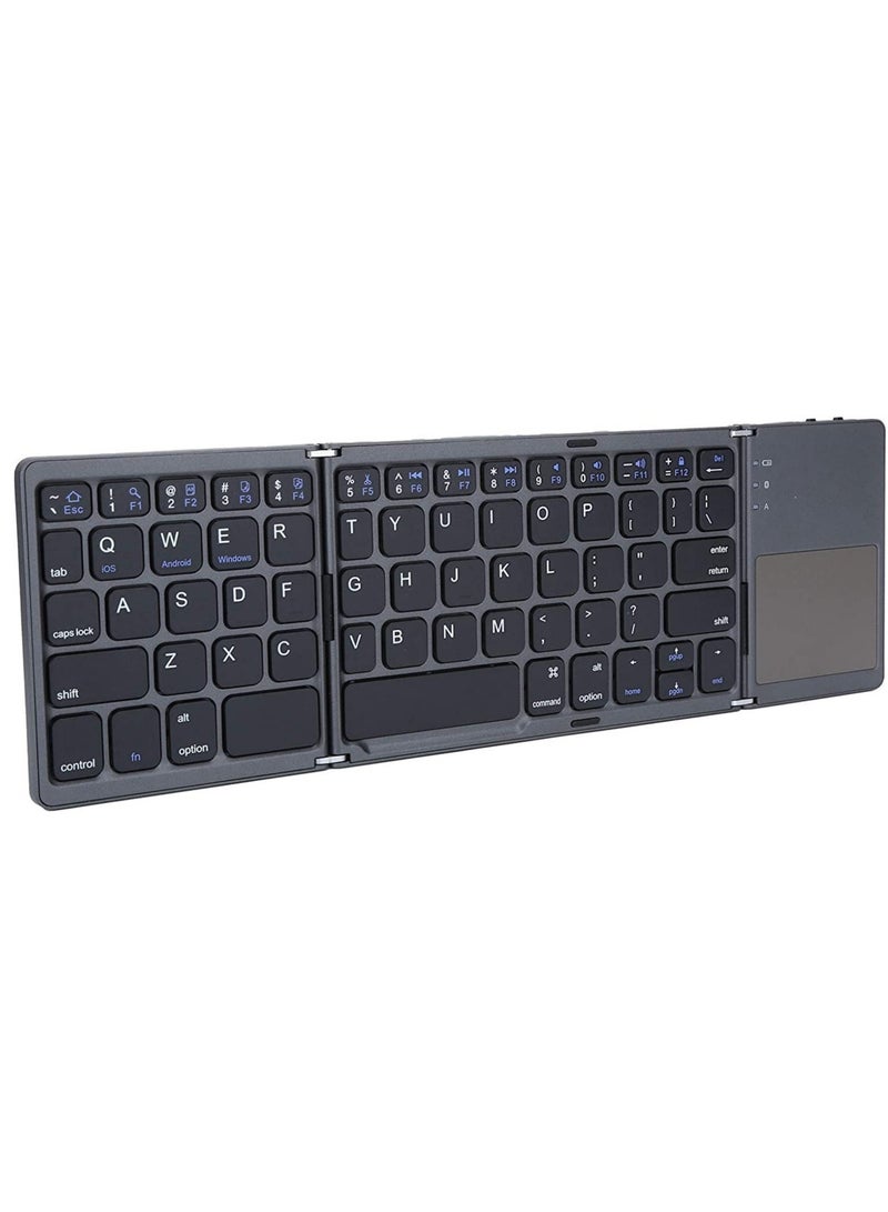 Gravity Portable Usb Charging Wireless Foldable Keyboard, 560 Hours Standby Time Foldable Keyboard, Lightweight for Travel, Business Trip Home, Office - Image 5