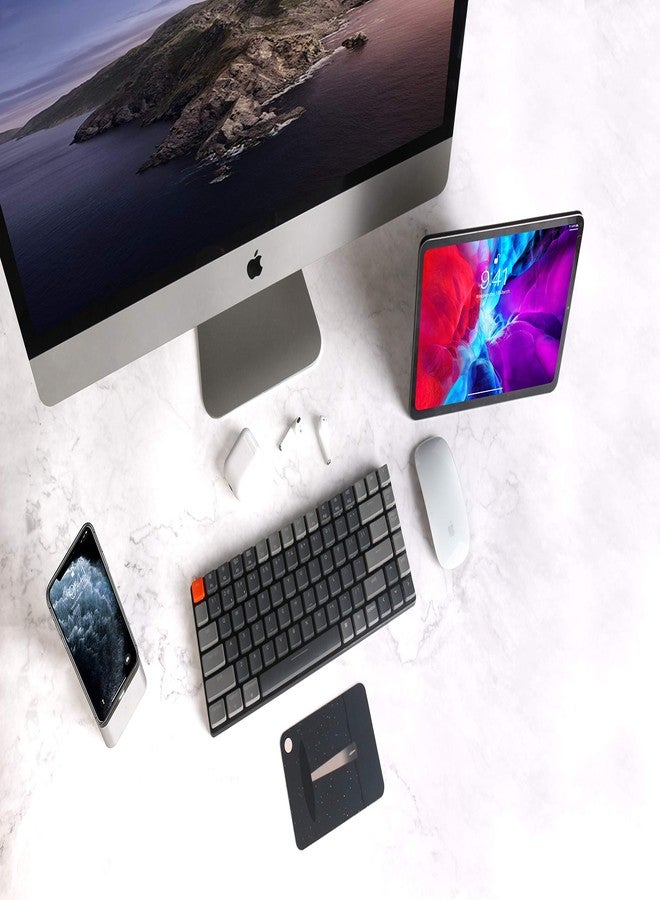 Keychron K3 Version 2, 84 Keys Ultra-Slim Wireless Bluetooth/USB Wired Mechanical Keyboard with White LED Backlit, Low-Profile Keychron Mechanical Red Switch Compatible with Mac Windows - Image 2