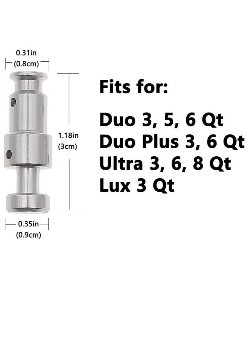 Float Valve Seal for Instant Pot Replacement Parts with 6 Sealer Gasket, Fits Duo 3, 5, 6 Qt, Duo Plus 3, 6 Qt, Ultra 3, 6, 8 Qt, Lux 3 Qt - Image 2